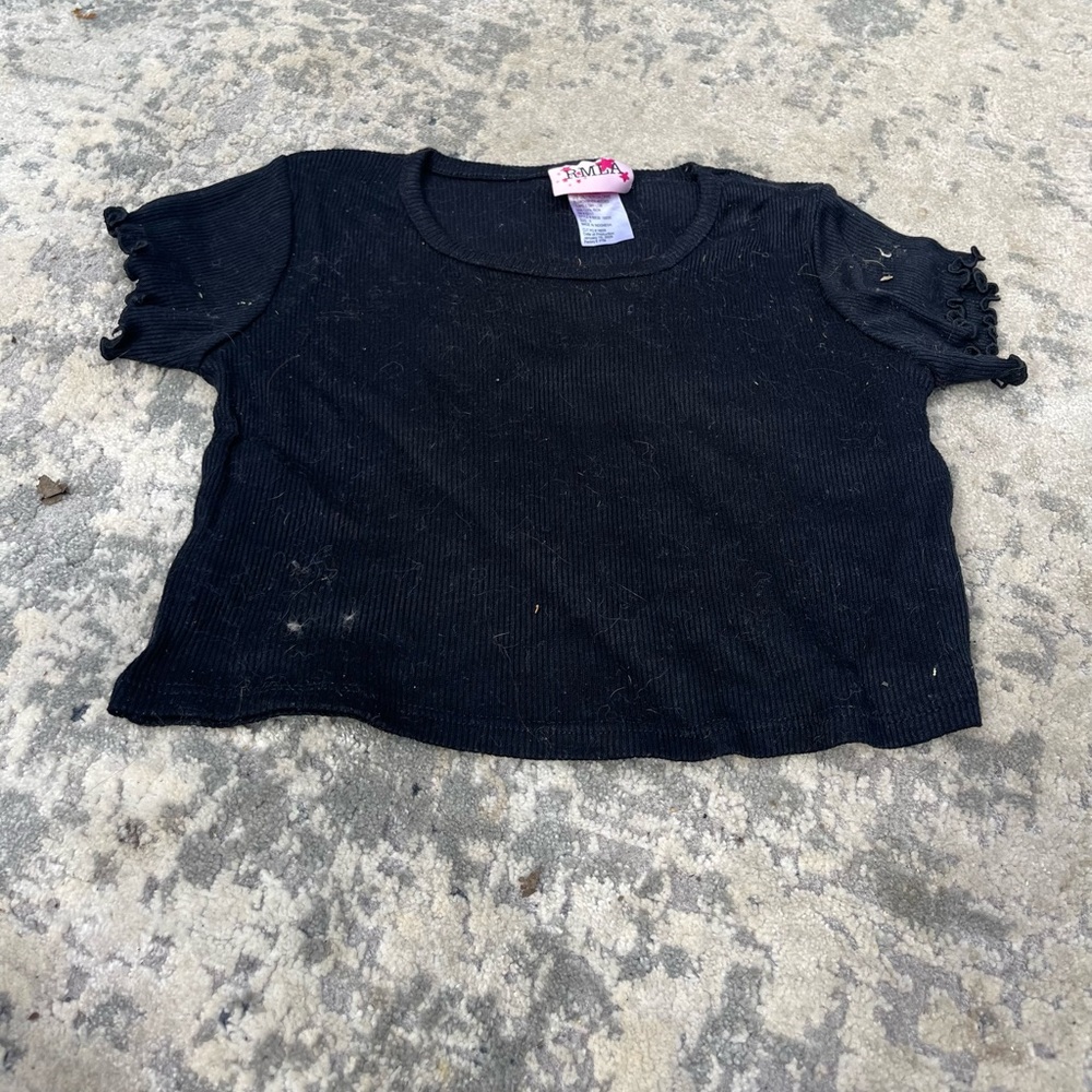 Stylish Black Kids Tee by Janie and Jack